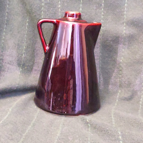 Vintage Brown Stoneware Ceramic Whiskey Water Jug - Picture 2 of 5
